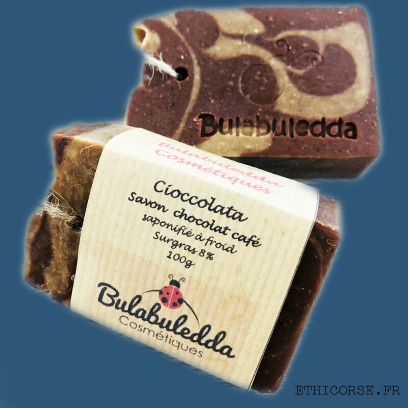 Bulabuledda - savon saponifié à froid chocolat café - Cioccolata