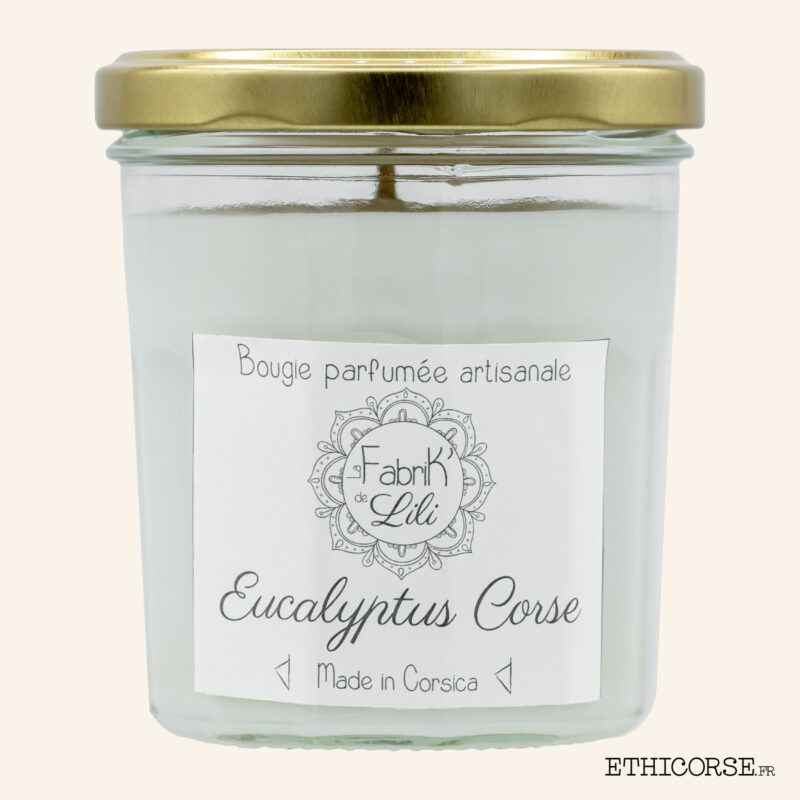 Bougie Parfumée - Eucalyptus Corse