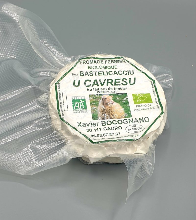 Xavier Bocognano - Produit corse - fromage corse - bio
