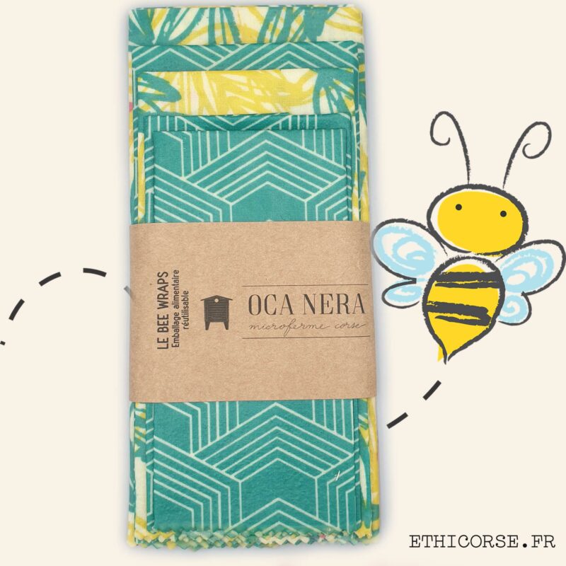 OCA NERA - Ethicorse.fr - Bee Wraps familial tropiques