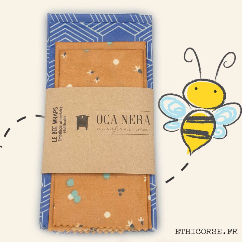 OCA NERA - Ethicorse.fr - Bee Wraps découverte Rétro