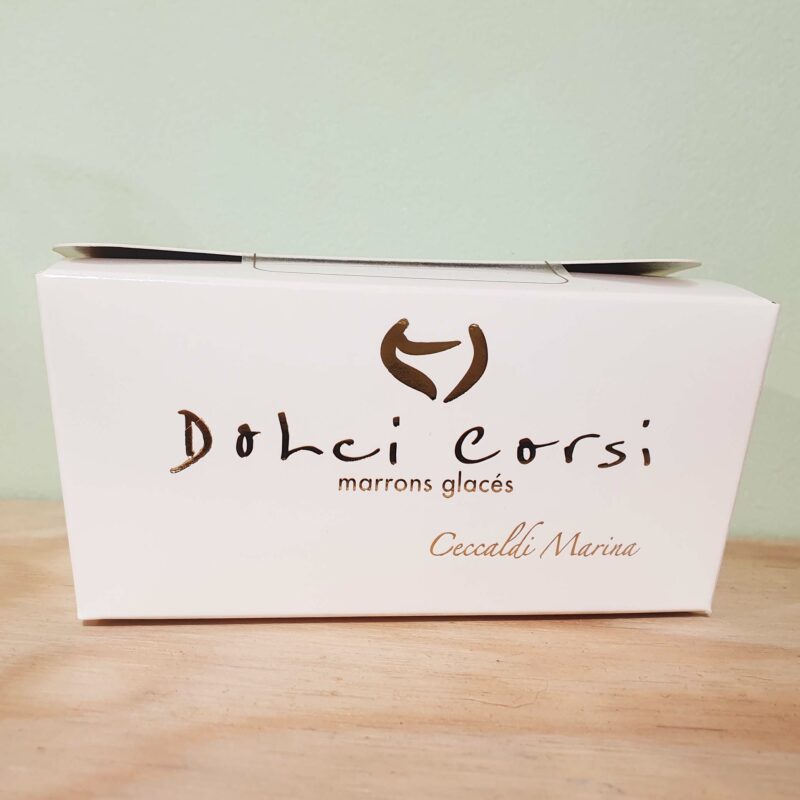 marrons glacés corses - Dolci Corsi - Marina Ceccaldi - Ethicorse - boite