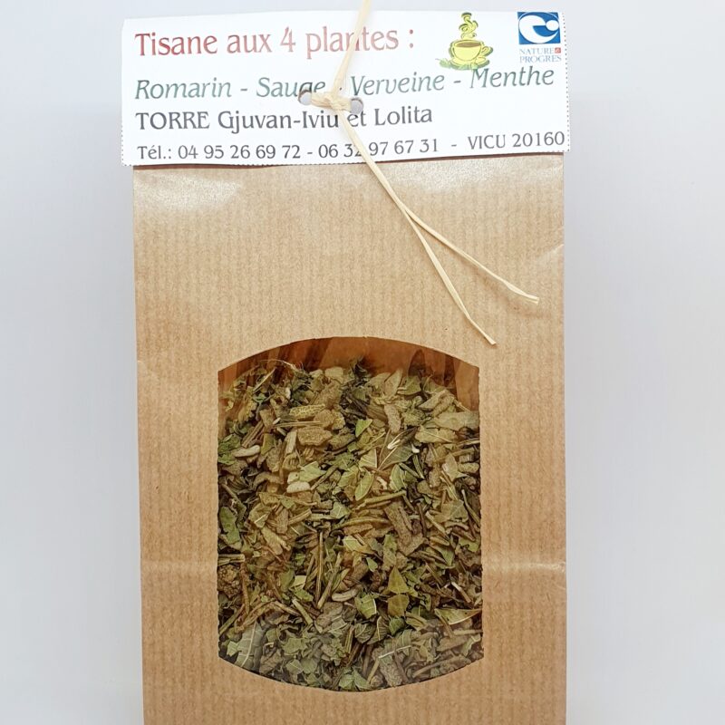 Ethicorse - 4 plantes - Tisane Bio