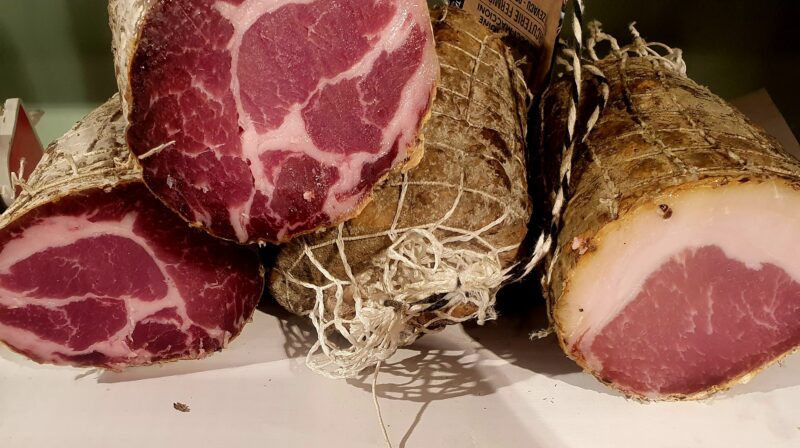 Charcuterie corse coppa lonzu - Noellie Andreucci- Ethicorse